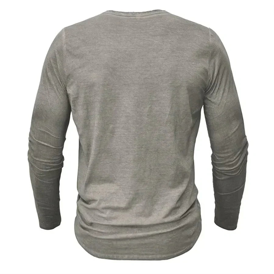 Men's Cotton Long Sleeve Shirt