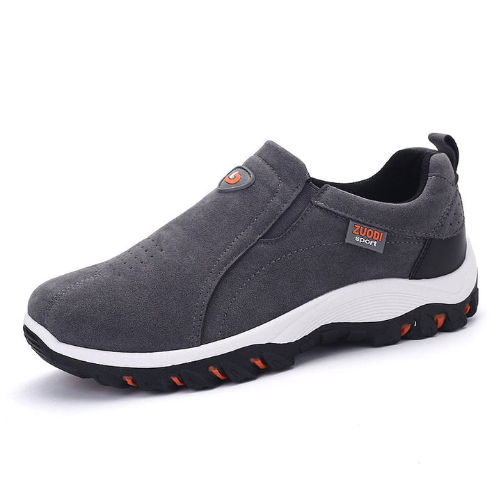 Men's Outdoor Slip-On Shoes with High Sole