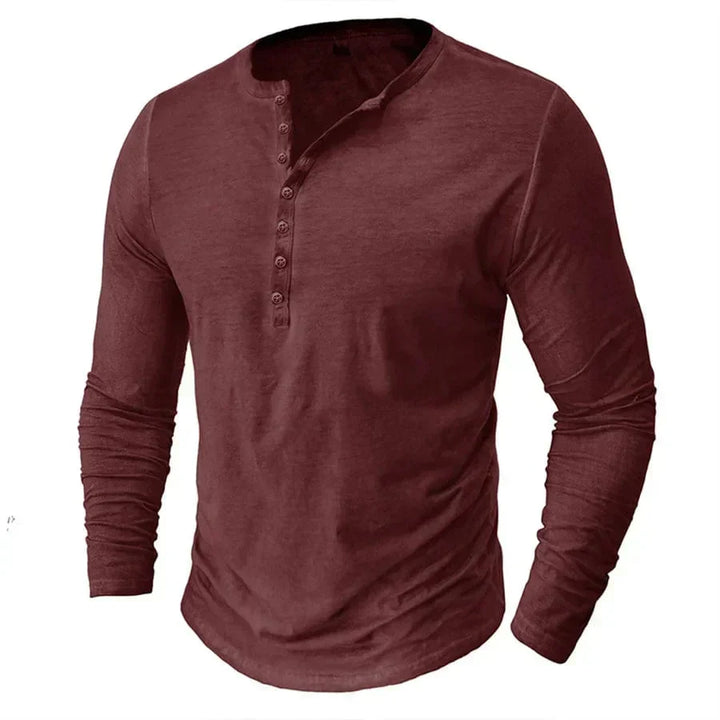 Men's Cotton Long Sleeve Shirt