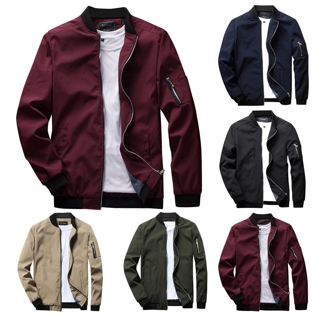 Men's Spring Summer Bomber Jacket