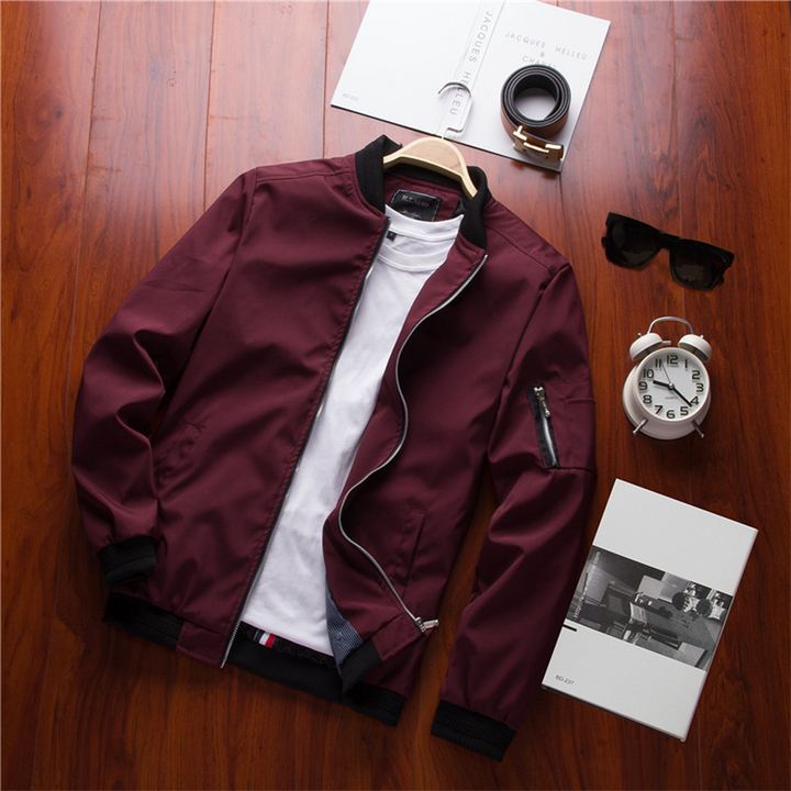 Men's Spring Summer Bomber Jacket