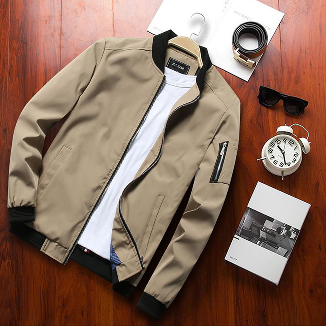 Men's Spring Summer Bomber Jacket