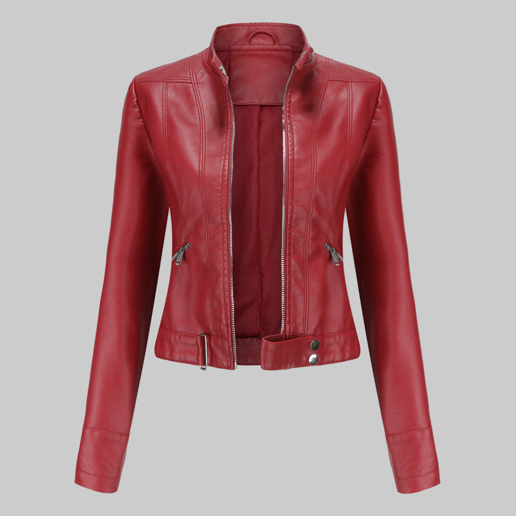Olivia | Elegant Women's Leather Jacket