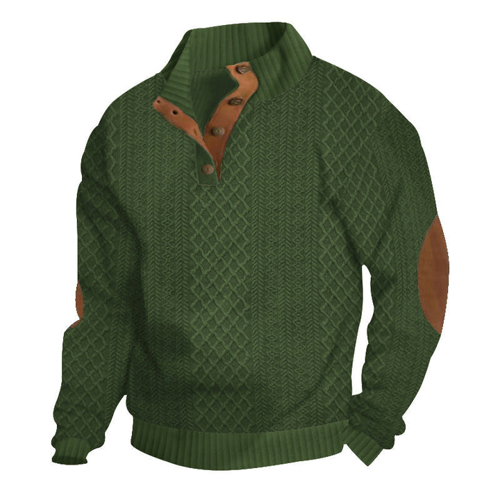 Men's Jacquard Knit Jumper