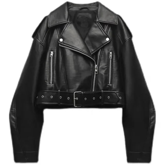 Natalia | Women's Leather Biker Jacket