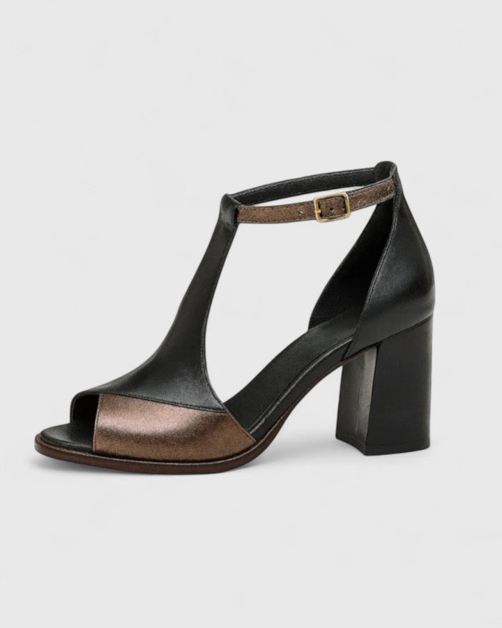Women's Ankle Strap Heeled Sandals