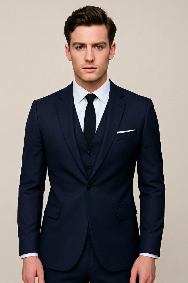 Men's Formal Three-Piece Suit