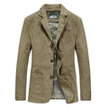 Blazer informal de corte sastre para hombre