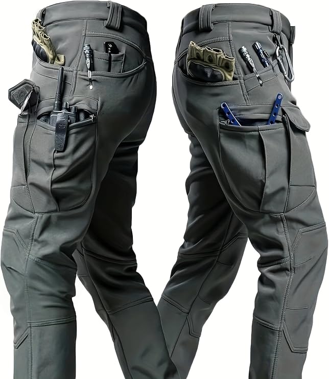 Pantalon utilitaire pour homme avec plusieurs poches