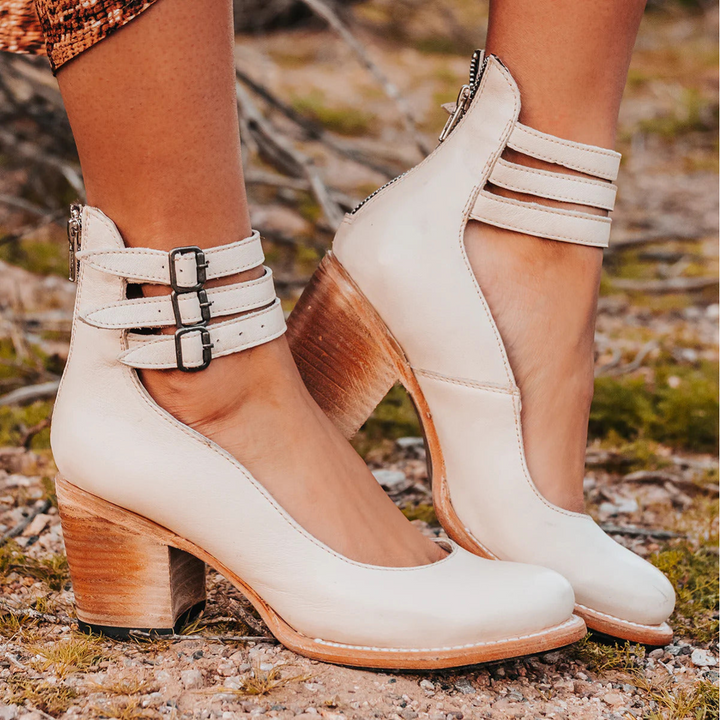 Women's Ankle Strap Block Heels