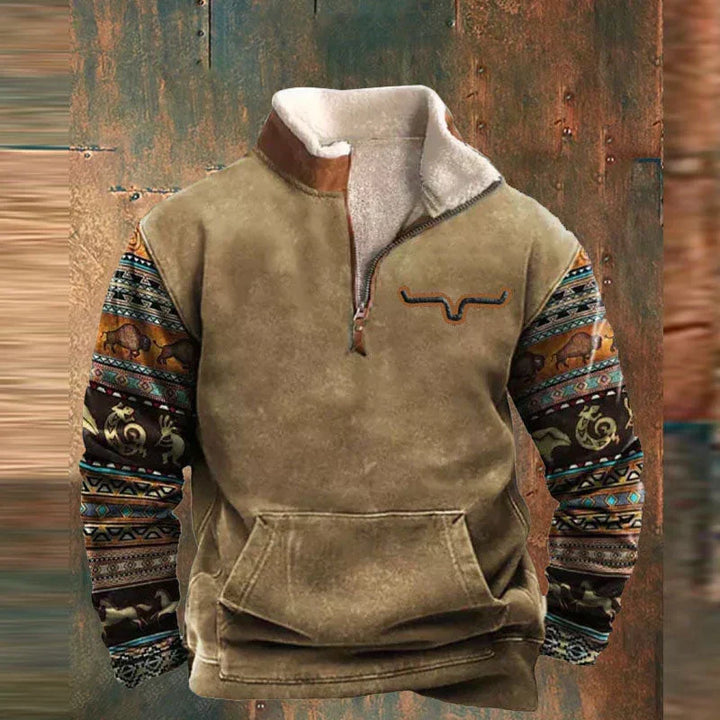 Men's Fleece Quarter-Zip Pullover