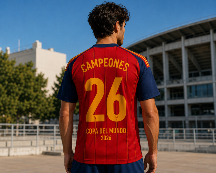 Men's Spain 2026 Football Shirt