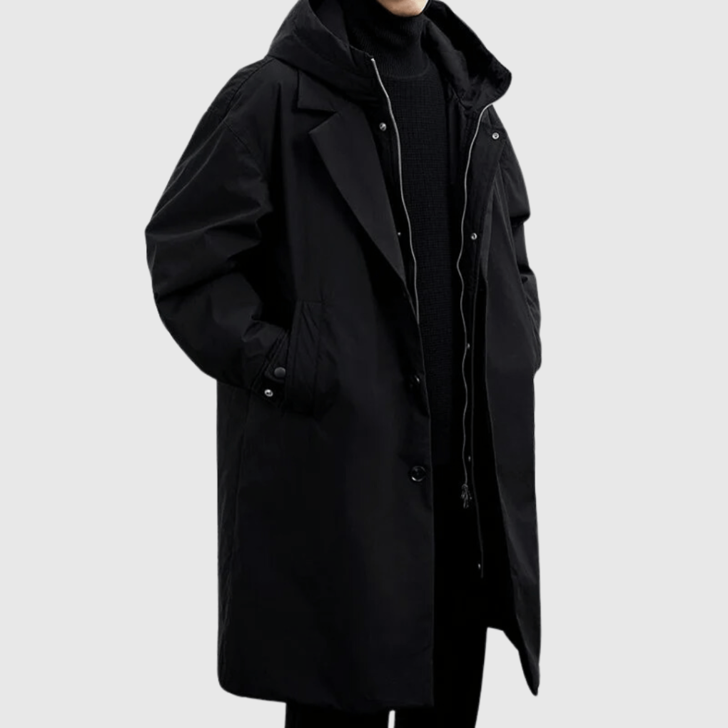Men's Hooded Raincoat
