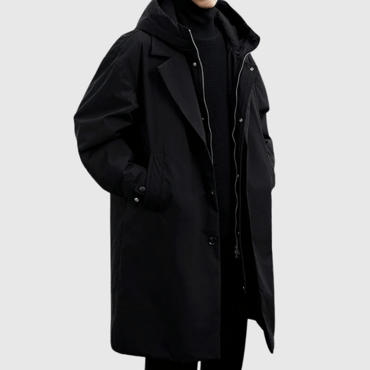 Men's Hooded Raincoat