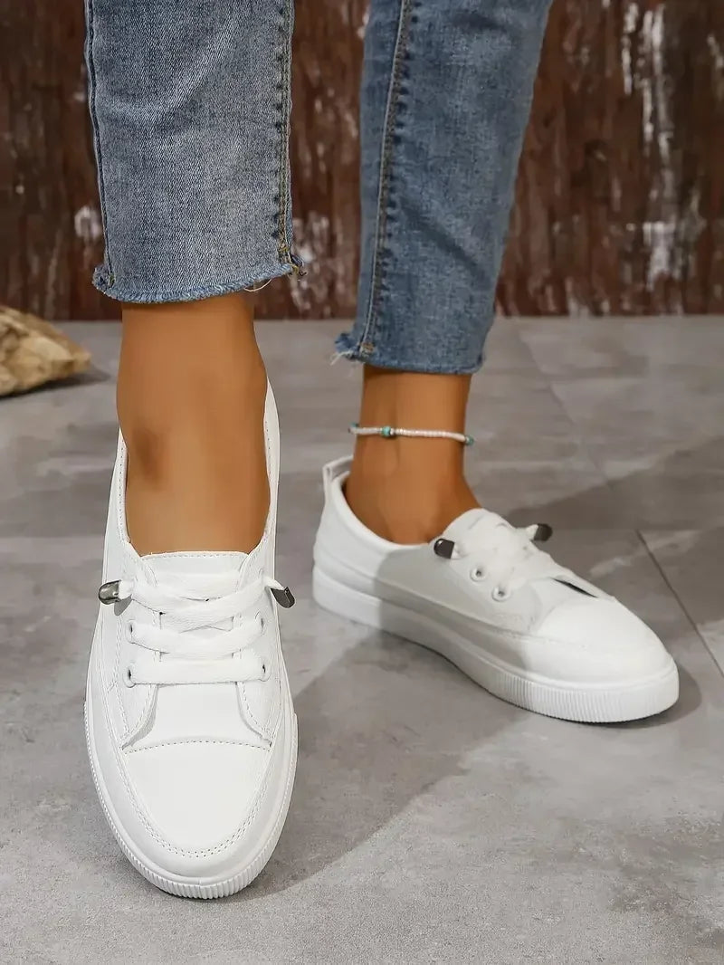 Women's Lace-Up Casual Sneakers