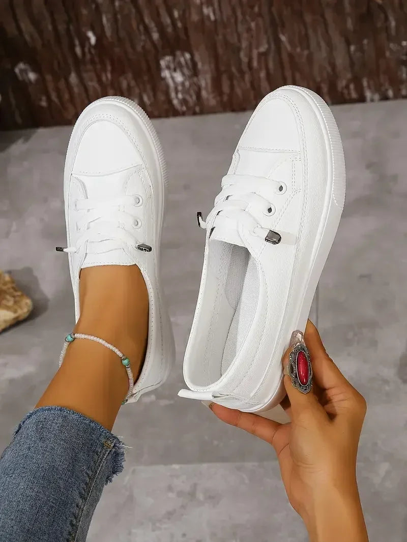 Women's Lace-Up Casual Sneakers