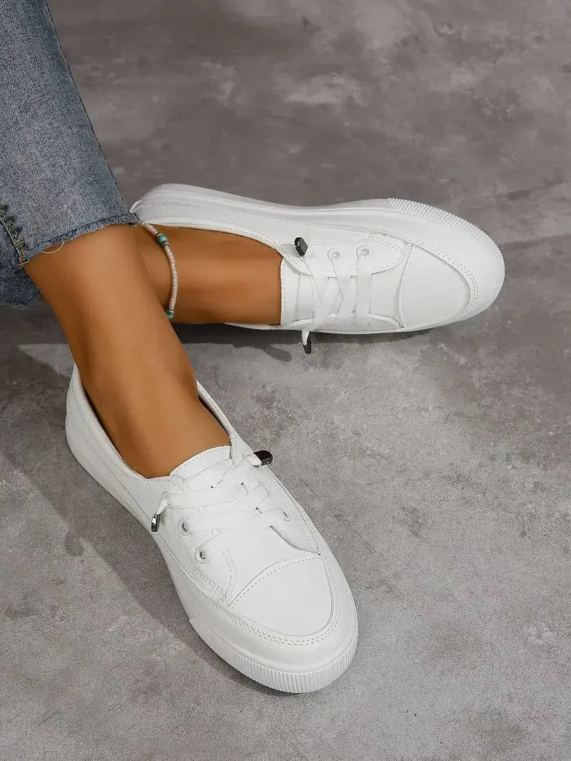 Women's Lace-Up Casual Sneakers