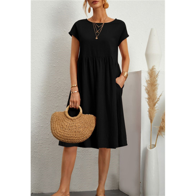 Women's Summer Midi Dress for Everyday Wear