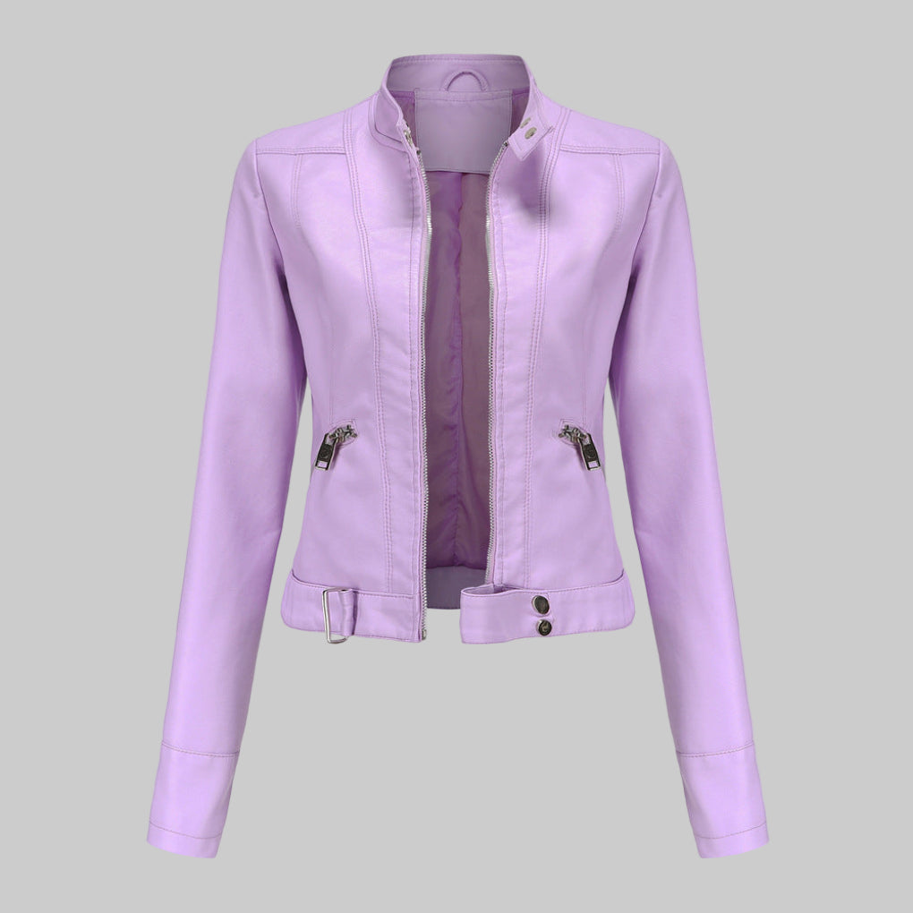 Olivia | Elegant Women's Leather Jacket