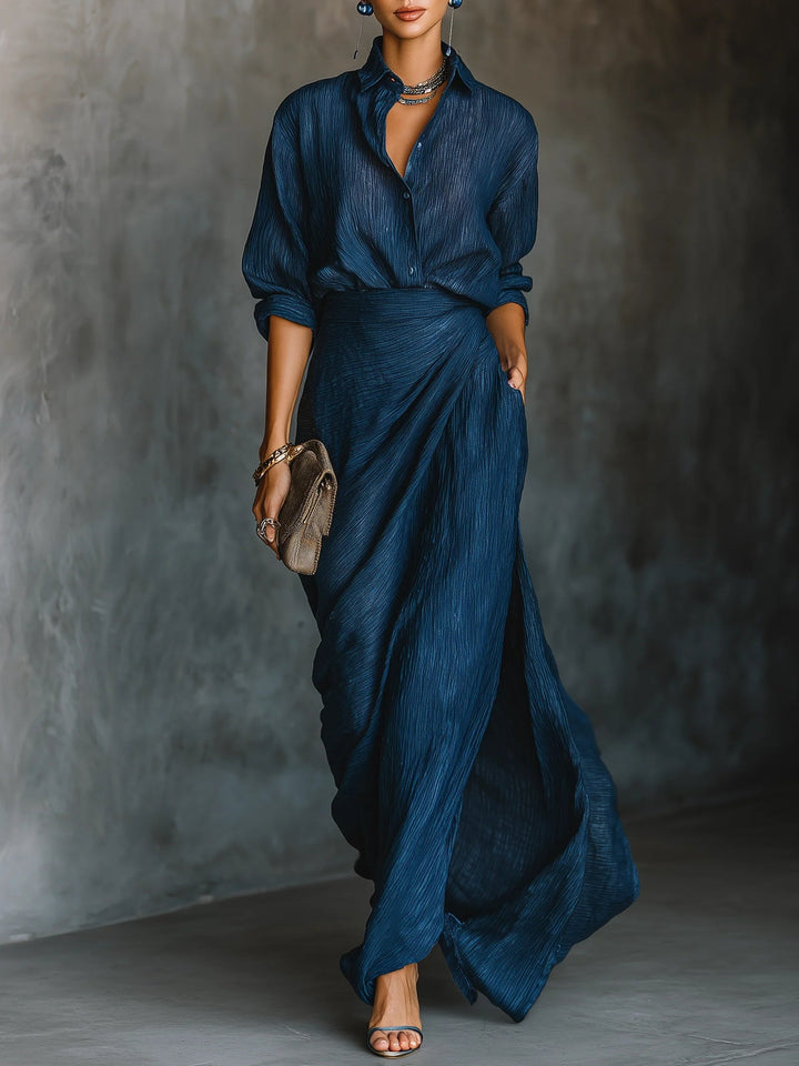 Elegant Women's Maxi Dress Set