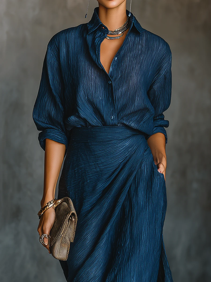 Elegant Women's Maxi Dress Set