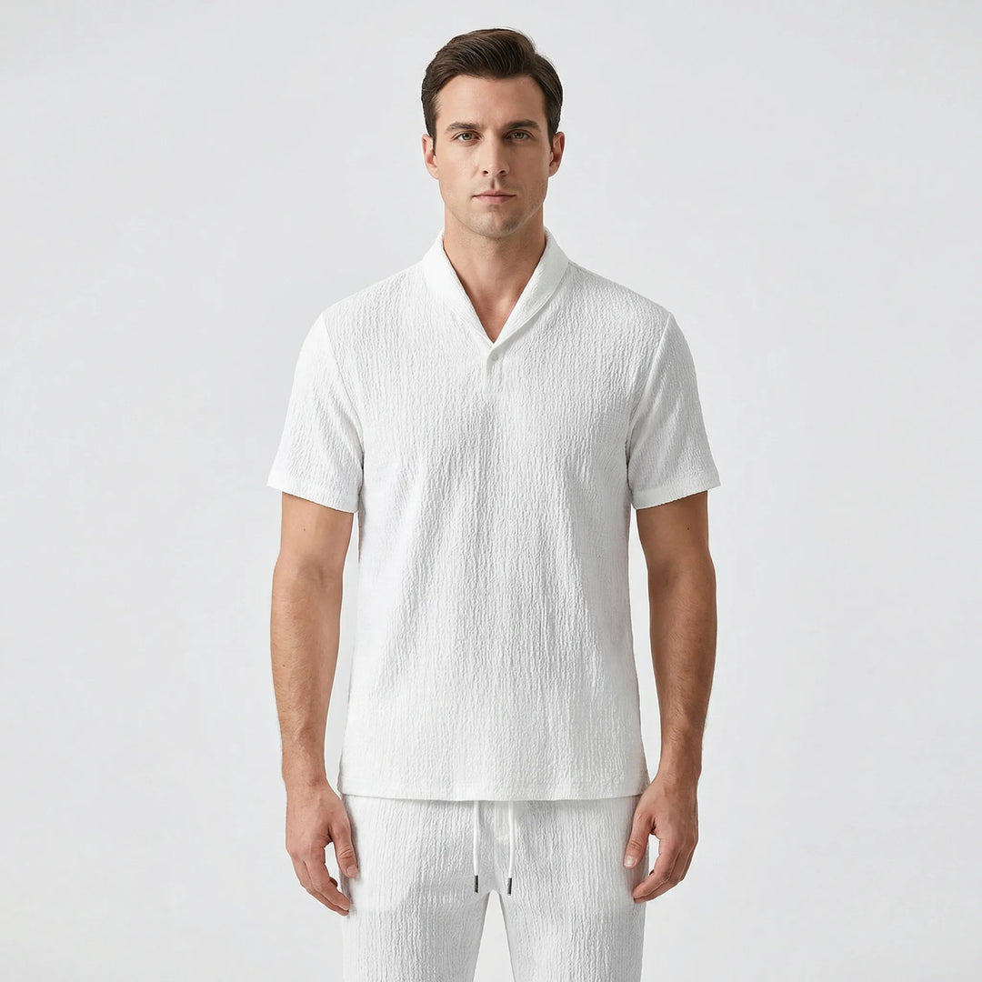 Mateo | Men's Open Collar Summer Set