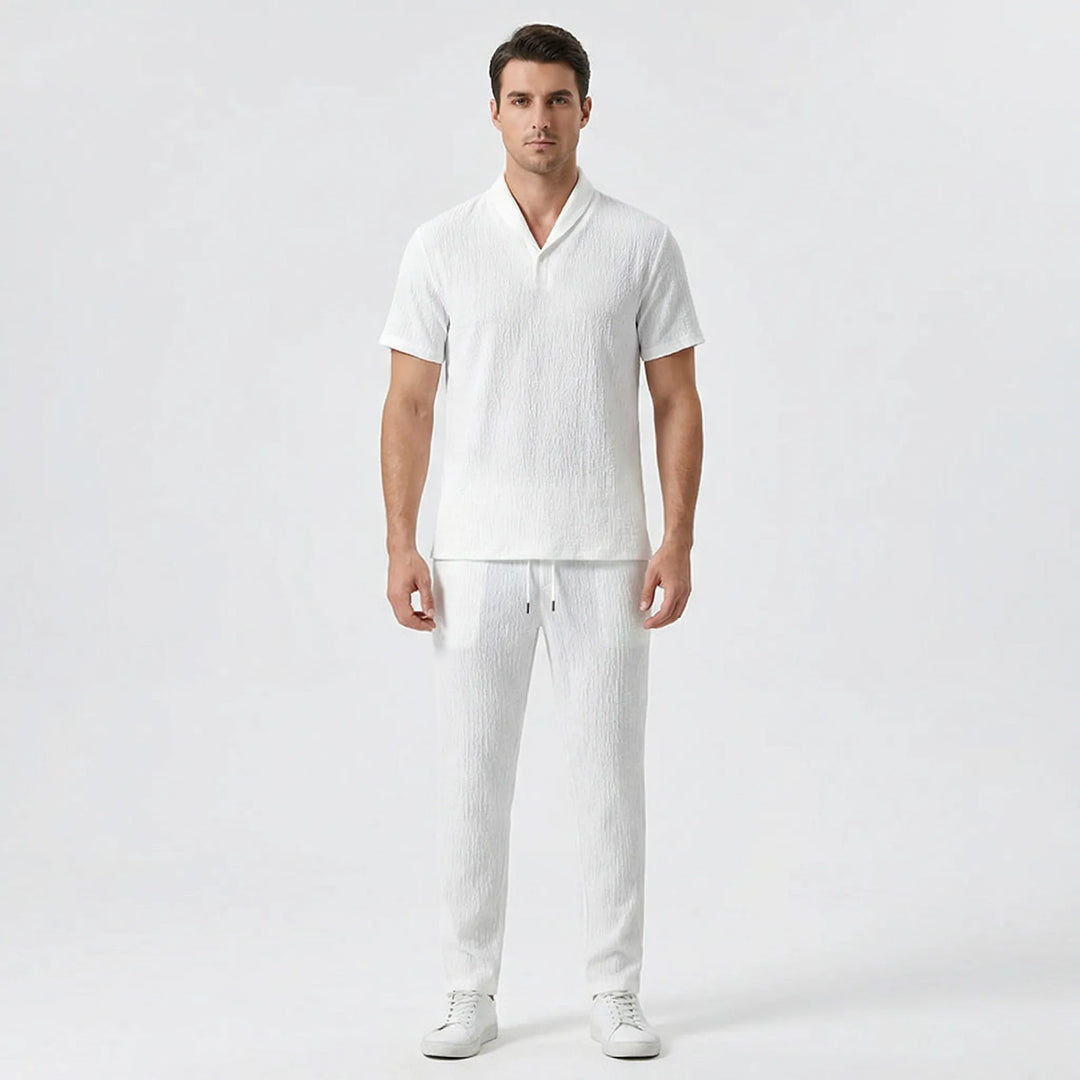 Mateo | Men's Open Collar Summer Set