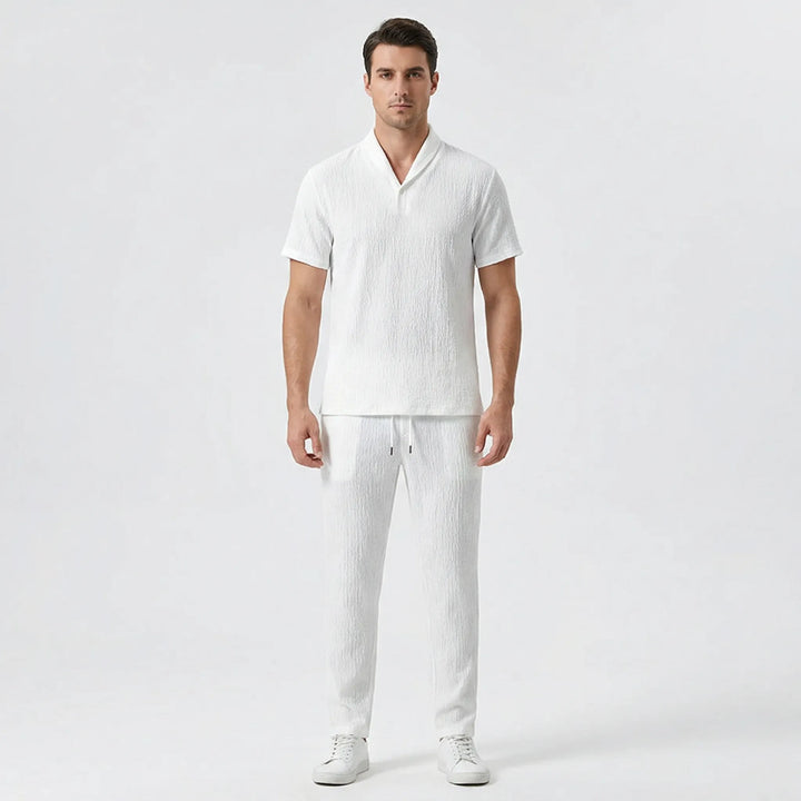 Mateo | Men's Open Collar Summer Set