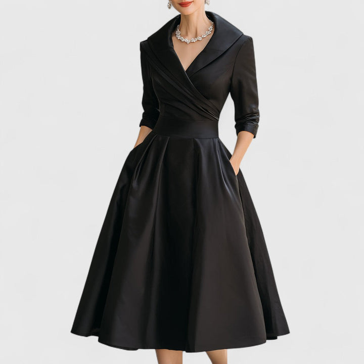 Elegant Midi Wedding Dress