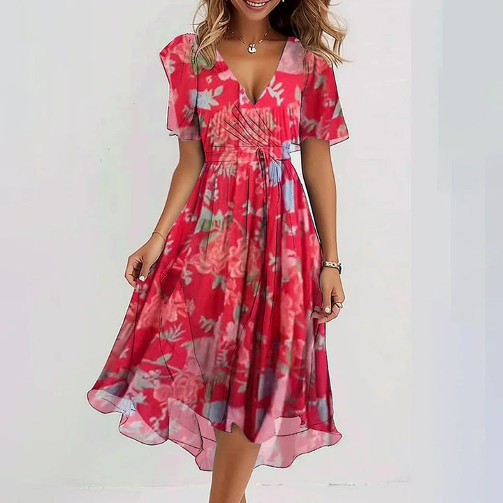 Zuzanna | Women's Floral Midi Dress