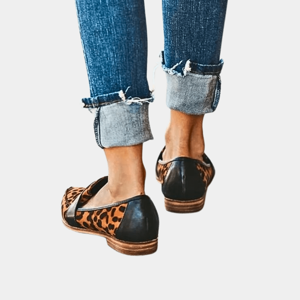 Women's Leather Slip-On Loafers