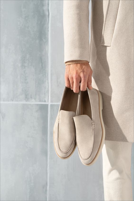 Men's Suede Loafers