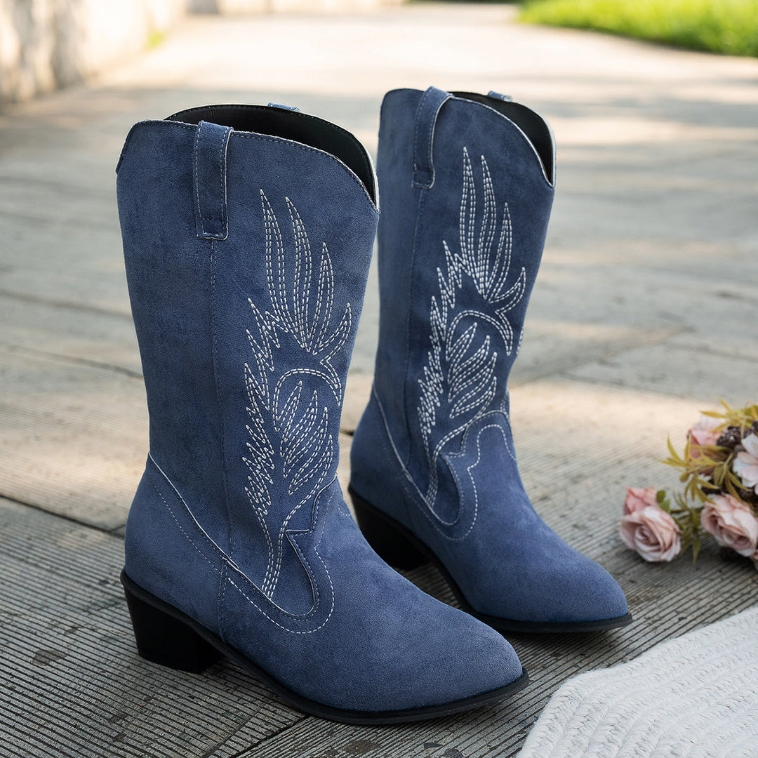 Women's Wide Calf Cowboy Boots