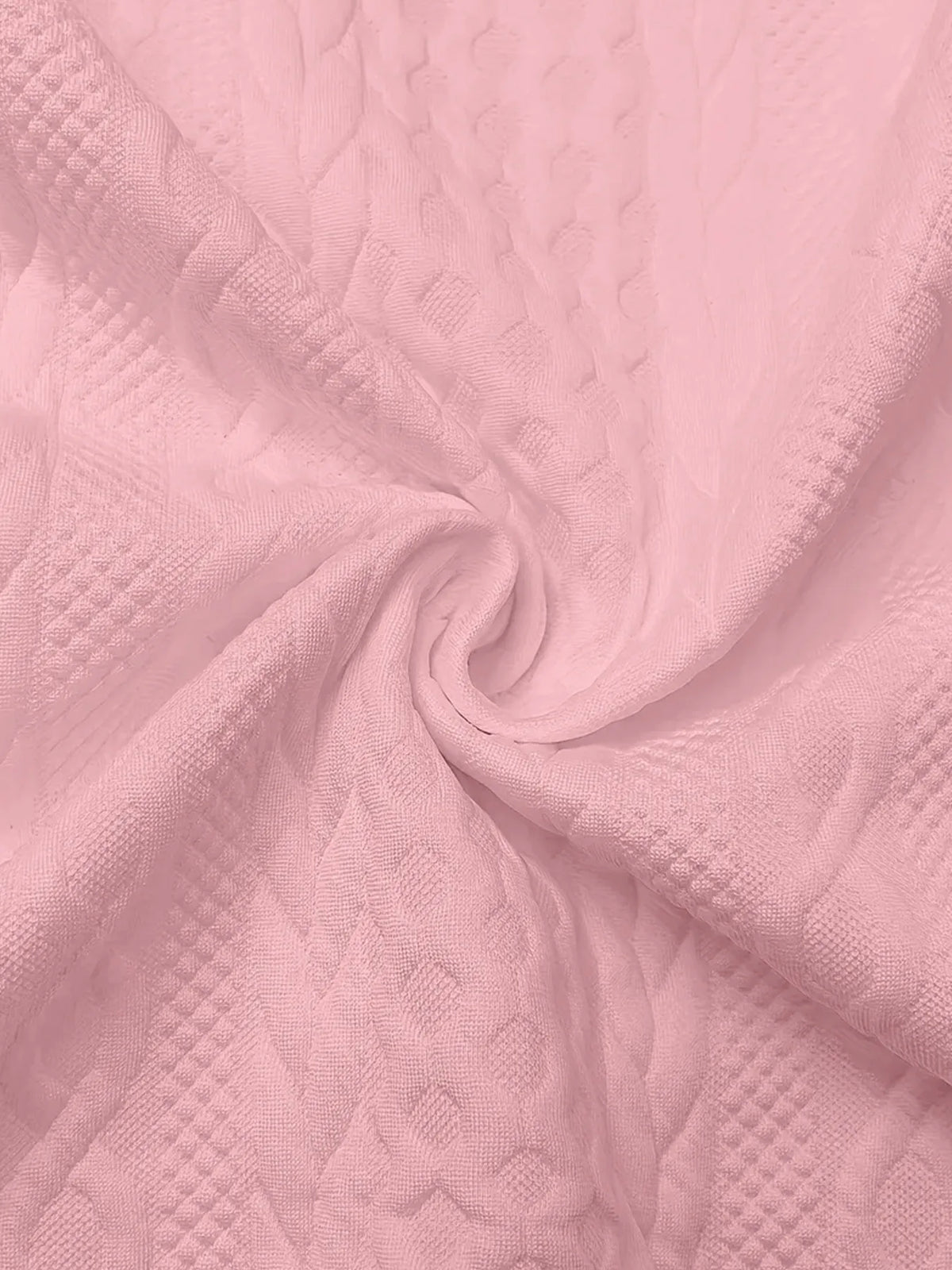 Veste zippée à capuche en jacquard pour femme