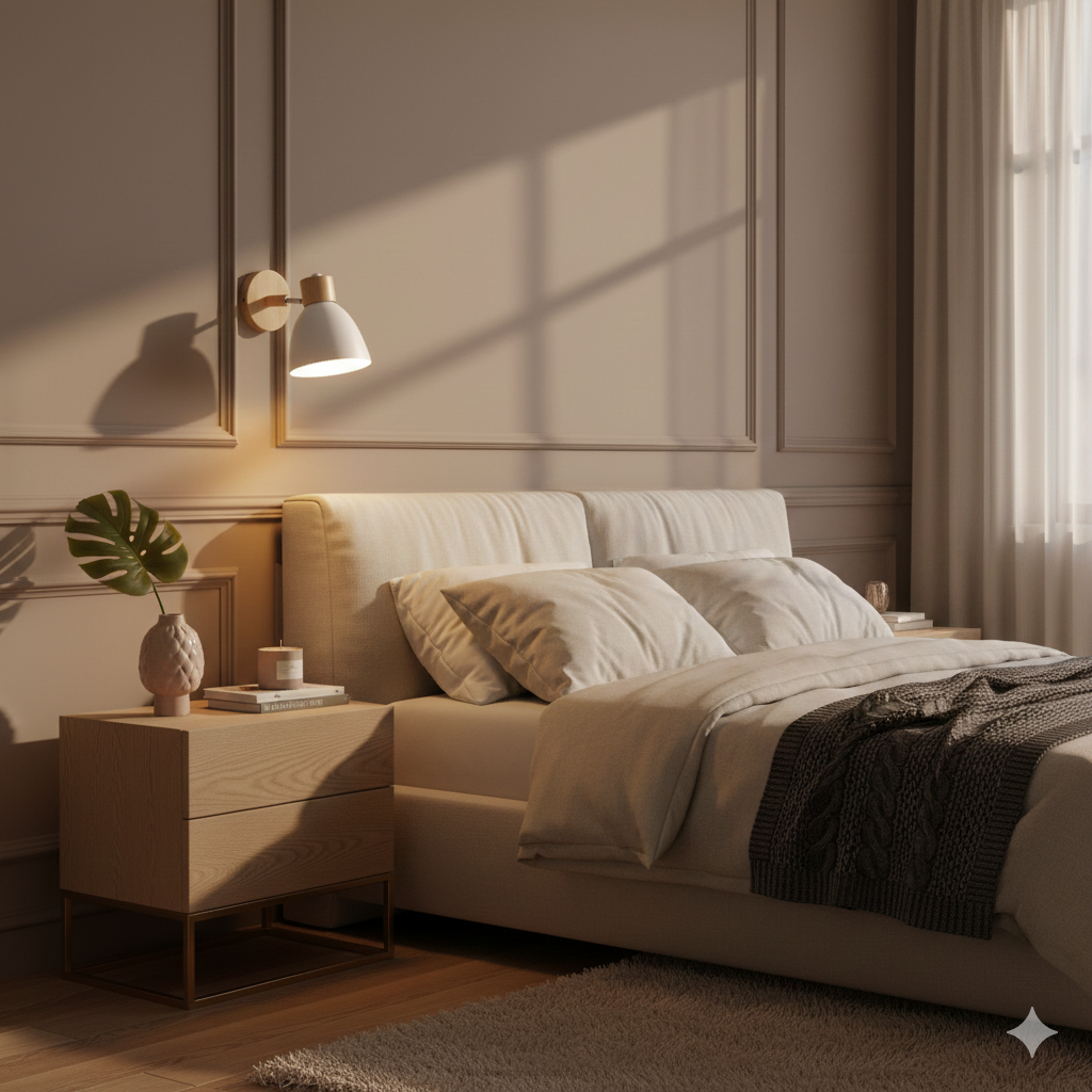Adjustable Wall Sconce with Wooden Base and Metal Shade Swing Arm Reading Lamp - Image 8