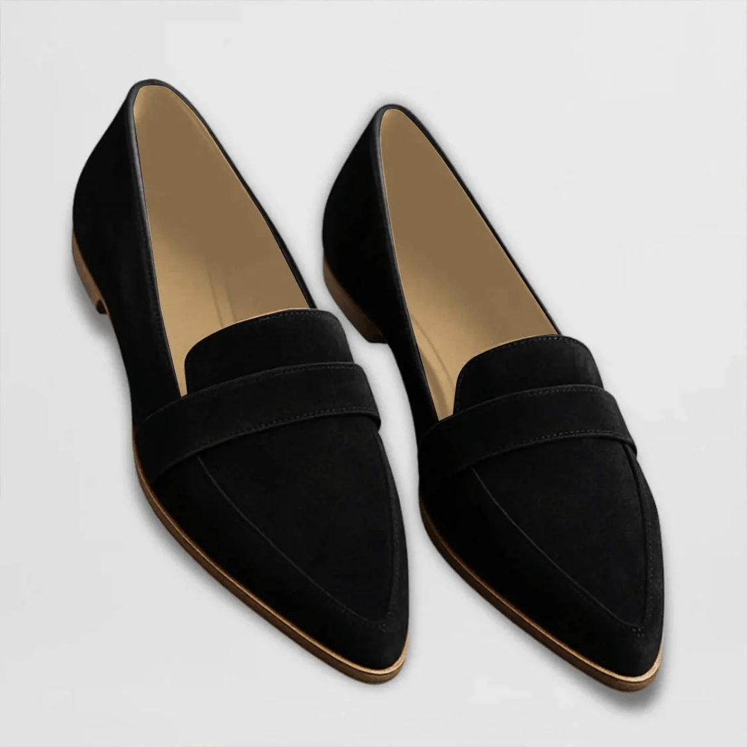 Women's Leather Slip-On Loafers