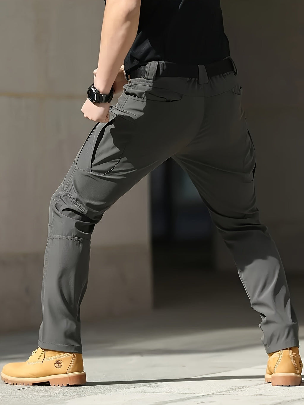Pantalon utilitaire pour homme avec plusieurs poches