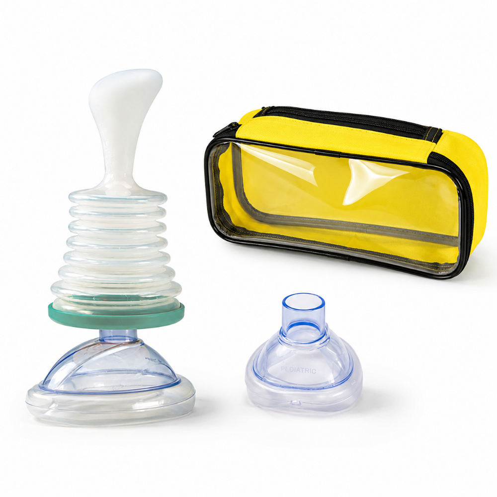Anti Choking Device with Manual Suction and Dual Airway Masks for Emergency Relief - Image 4