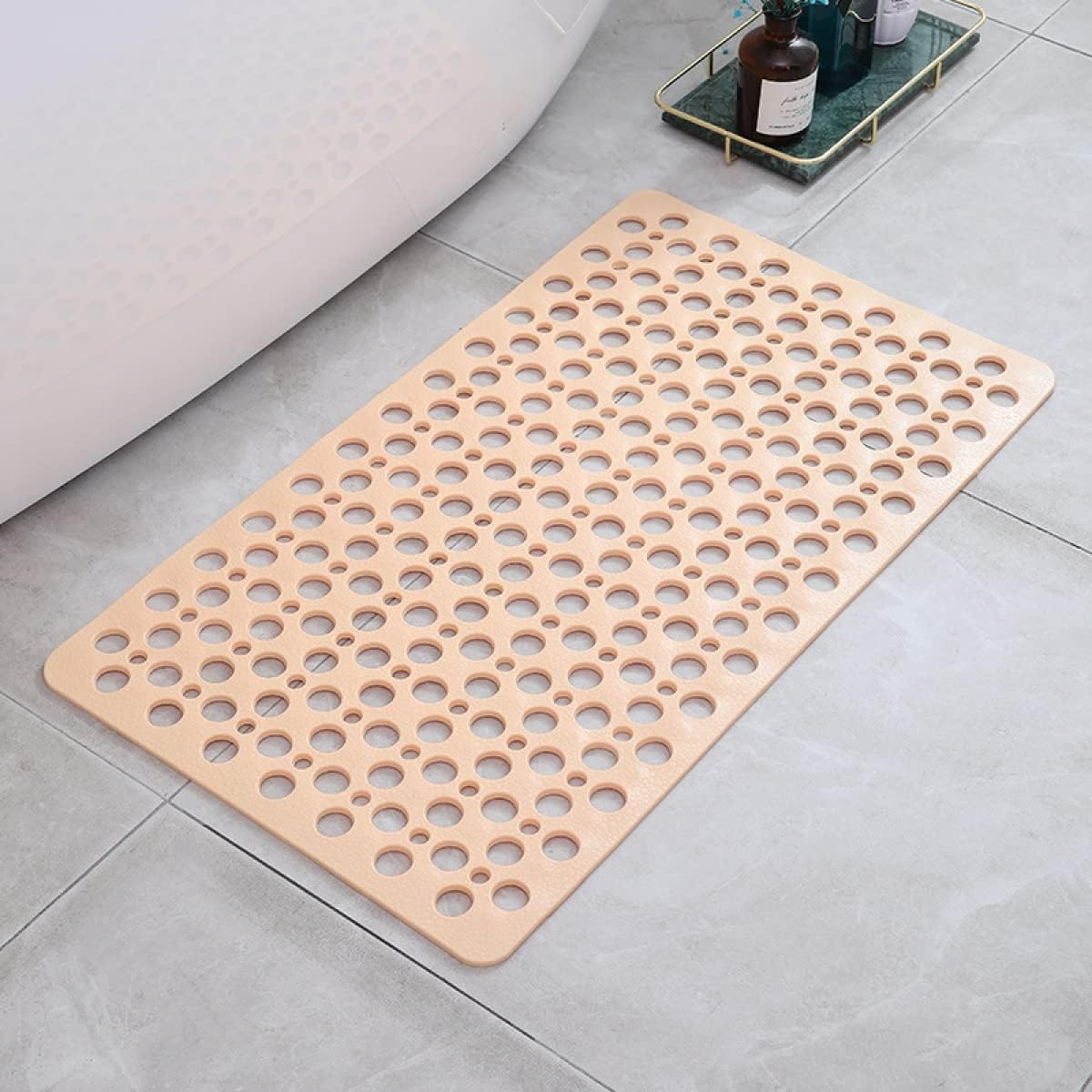 Anti-Slip Bath Mat with Suction Cups and Drainage Holes for Shower Safety - Image 12