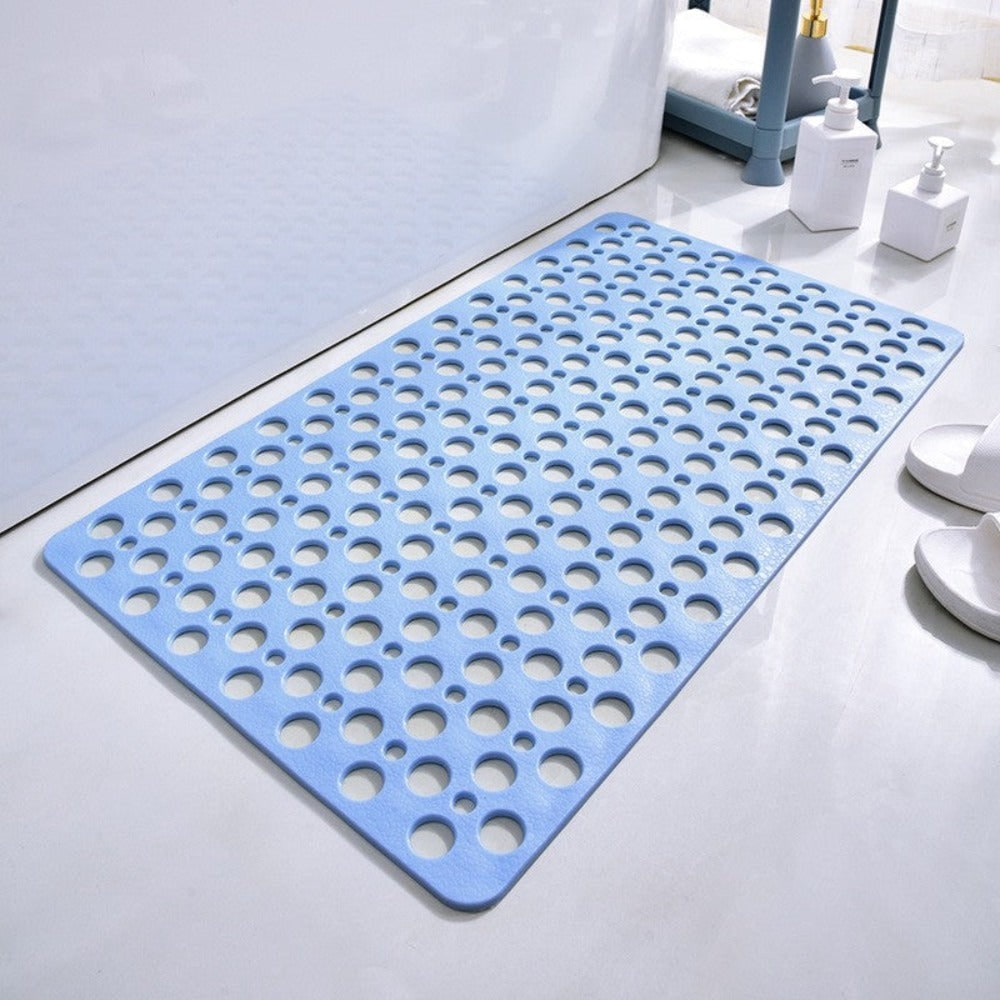 Anti-Slip Bath Mat with Suction Cups and Drainage Holes for Shower Safety - Image 6