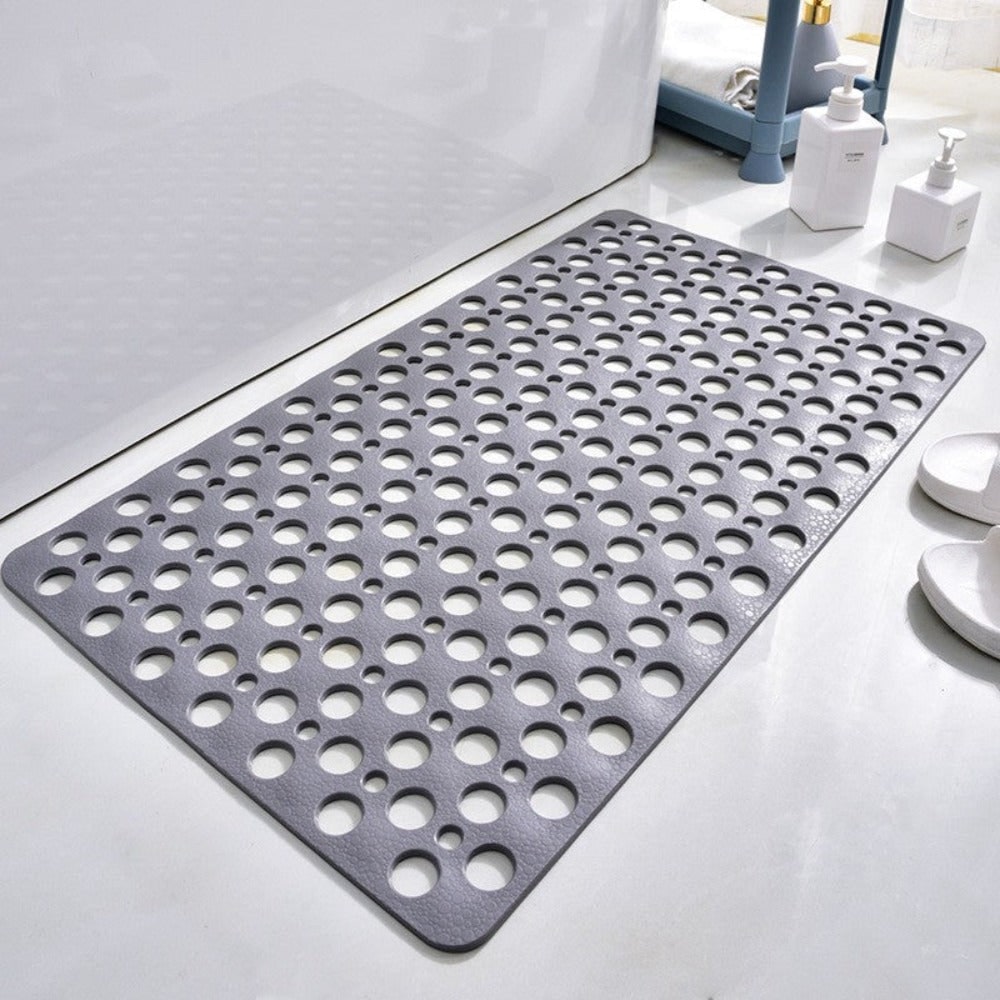 Anti-Slip Bath Mat with Suction Cups and Drainage Holes for Shower Safety - Image 8