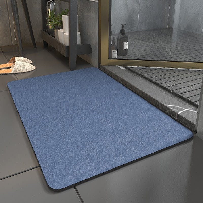 Anti-Slip Quick-Dry Bath Mat with Textured Surface and Non-Slip Rubber Backing - Image 1