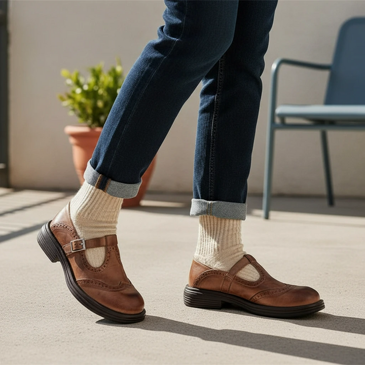 Agnieszka | Mary Jane Classic Women's Ballet Flats