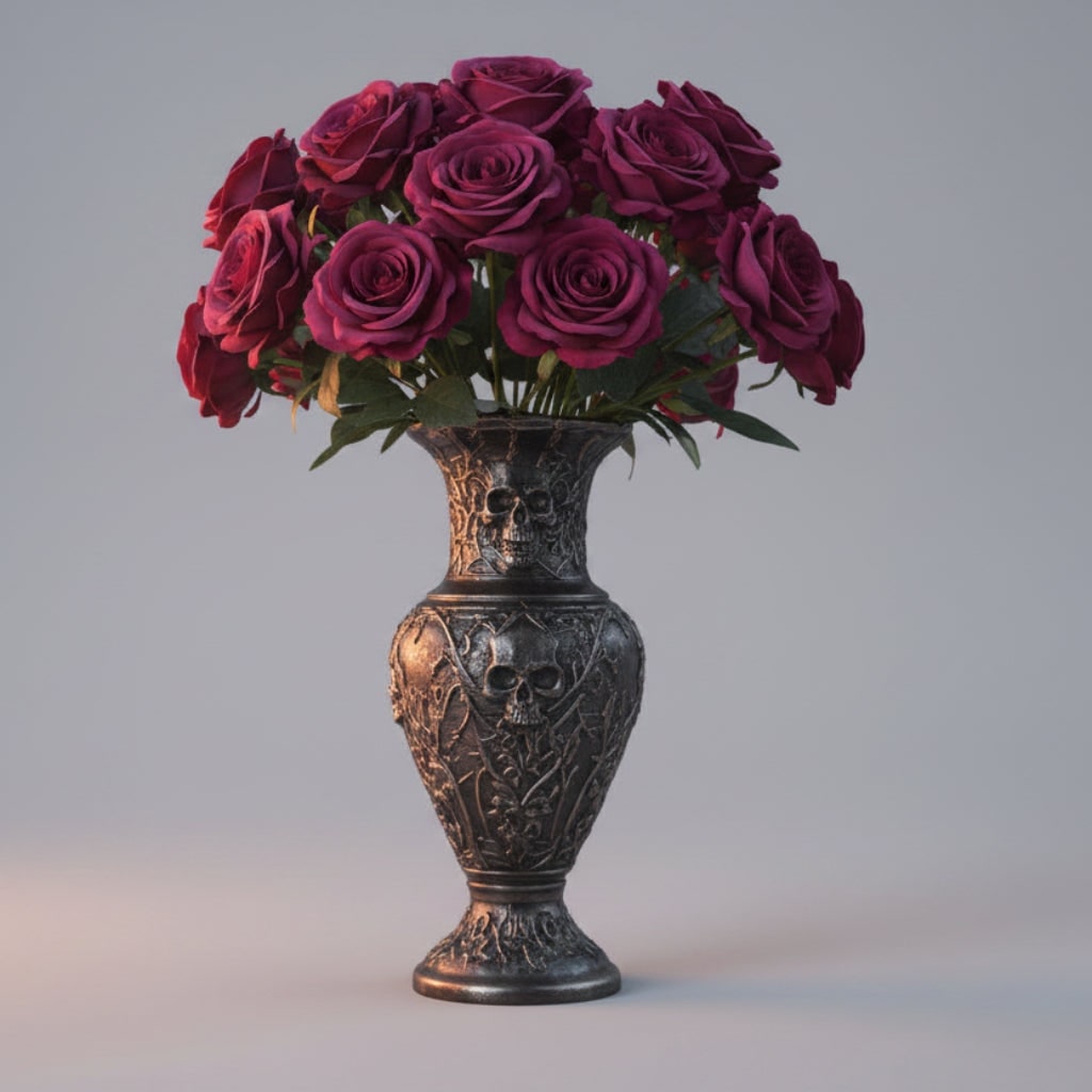 Artificial Flower Bouquet Wedding with Realistic Layered Petals and Long Stems for Bulk Arrangements - Image 1