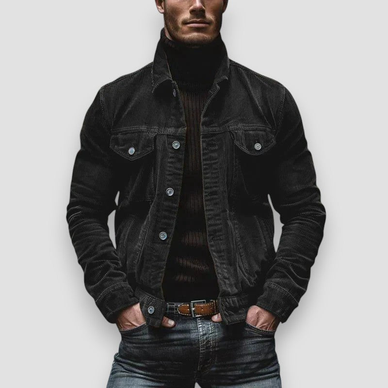 Men's Casual Button-Down Jacket