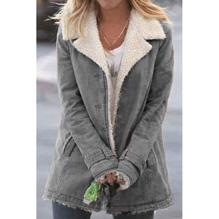 Women's Sherpa-Lined Winter Coat