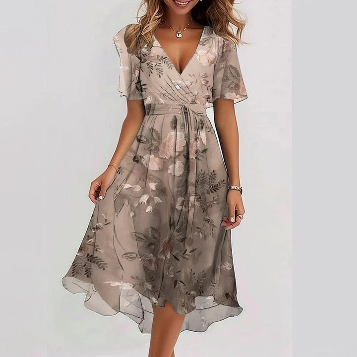 Zuzanna | Women's Floral Midi Dress