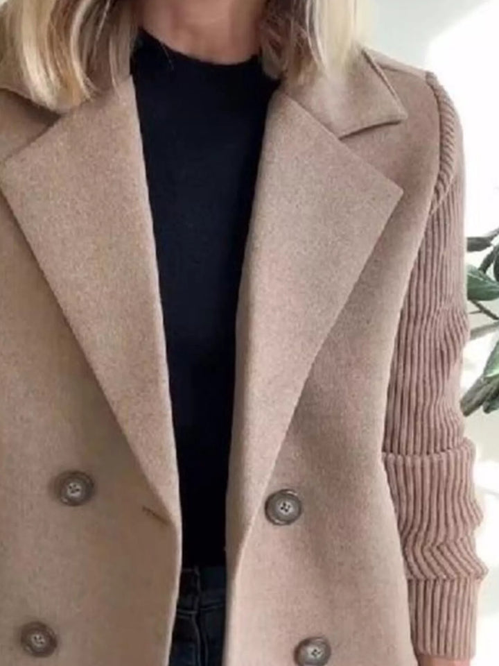 Women's Mid-Length Shawl Collar Coat