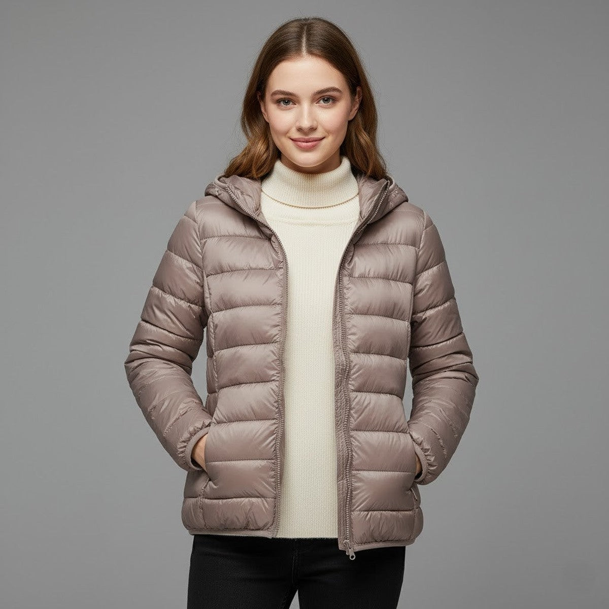 Women's Quilted Puffer Jacket