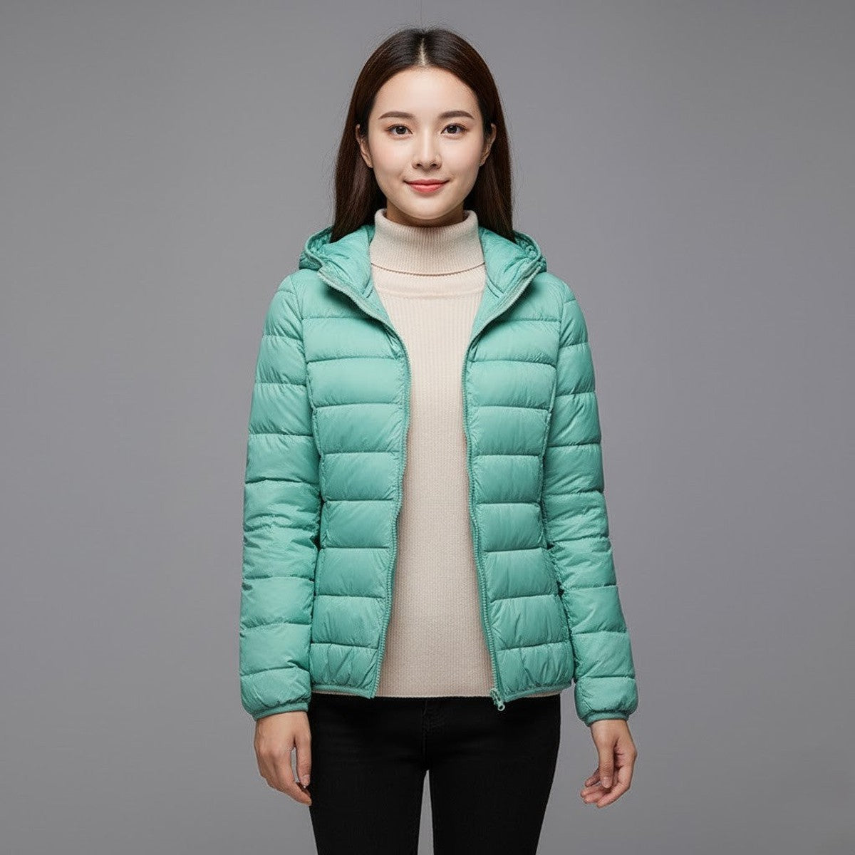 Women's Quilted Puffer Jacket